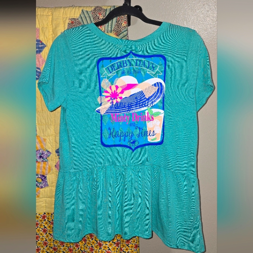 Red Camel Blue Short Sleeve Tee